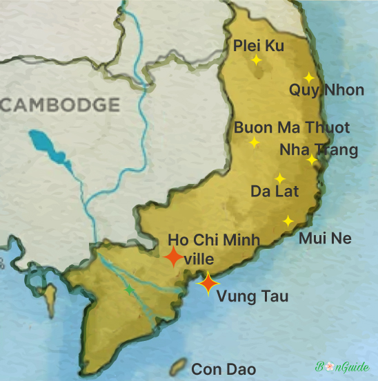 Carte Vung Tau