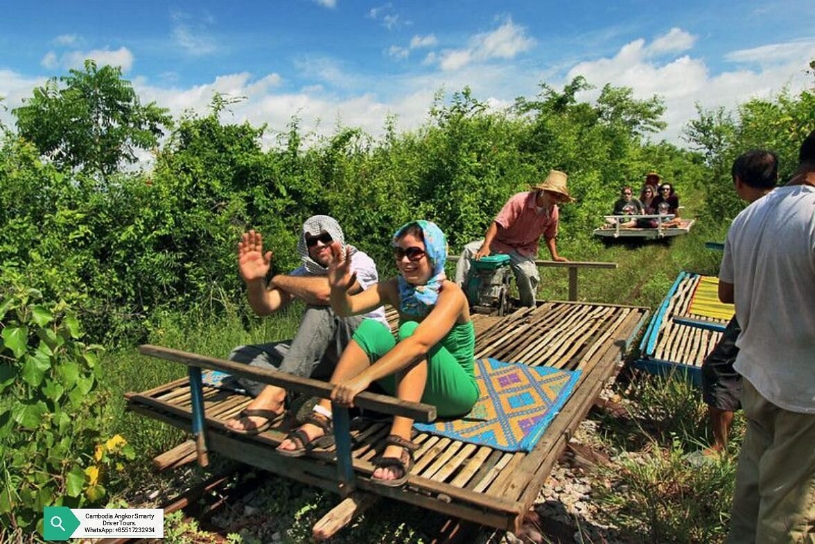 Bamboo train