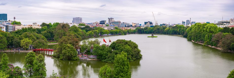 Vue Lac Hoan Kiem